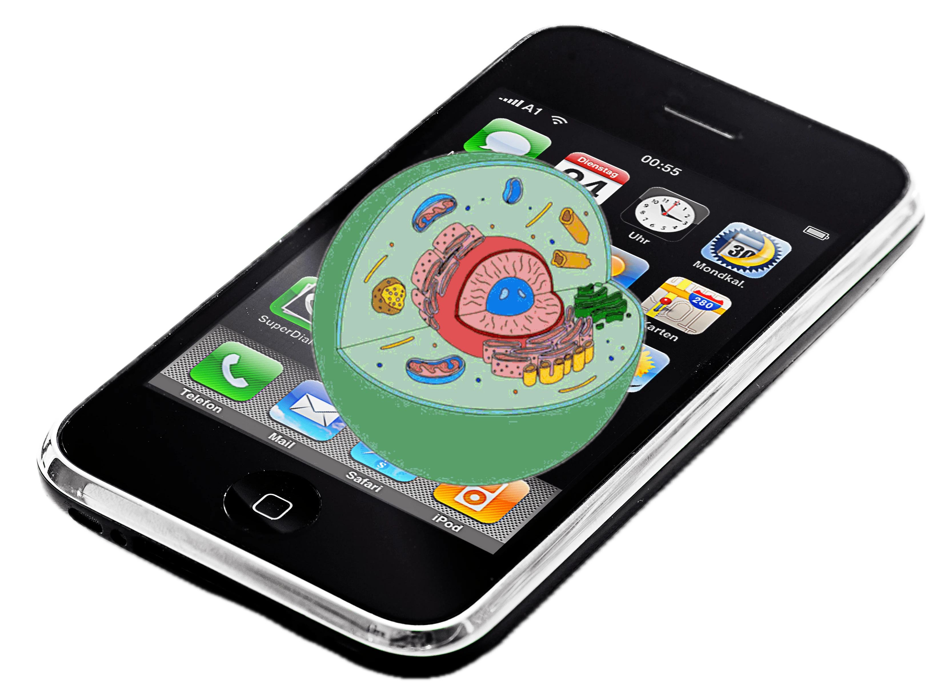 Une téléphone cellulaire
